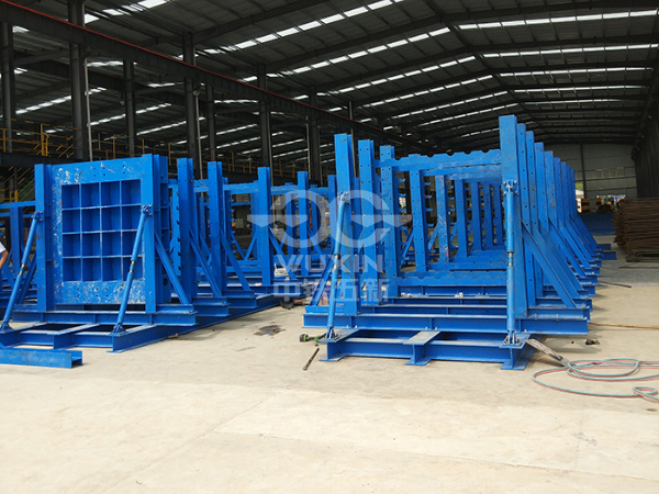 Prefabricated pier of Xiangfu Road, China Railway Bridge Bureau Fifth Company