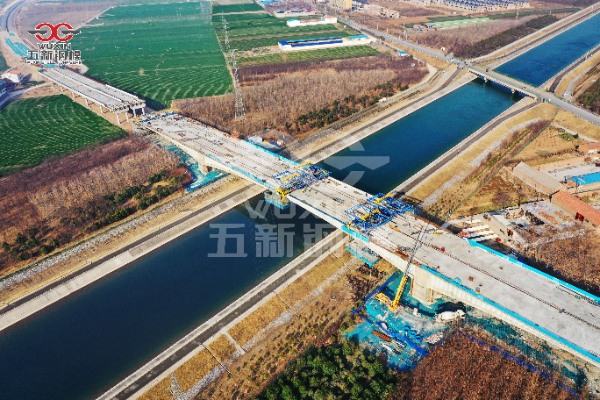 China Railway Seventh Bureau Group First Engineering Co., Ltd National Highway 207 Jiaozuo to Wenxian Section Reconstruction Project Crossing South-to-North Water Diversion Bridge