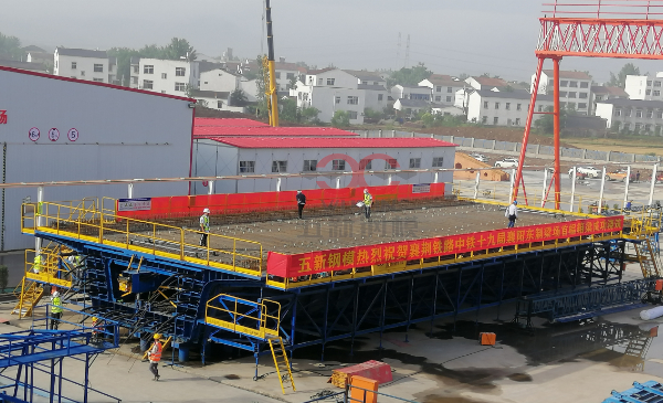 China Railway 19 Bureau Xiangjing Railway box girder formwork