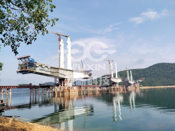 China Railway Construction Bridge Bureau Chihuang Railway Taiping Lake Bridge Project