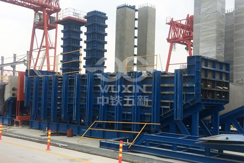 Prefabricated Pier Cap for Jingxiong Railway, Shanghai Bureau Seven Company